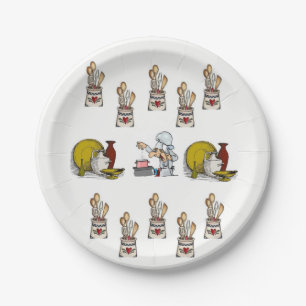 Papierplatte Pappteller