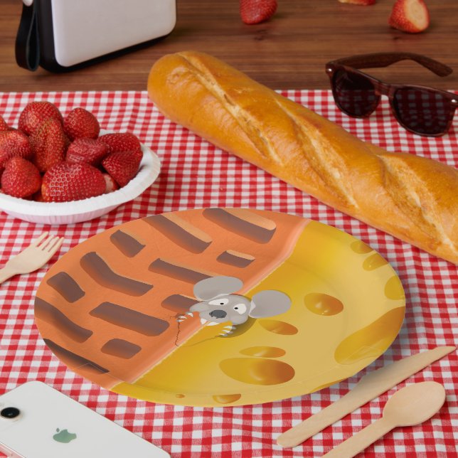 Papierplatte Pappteller (Picknick)