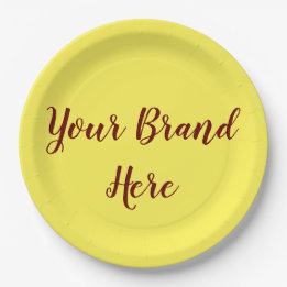 Papierplatte Pappteller