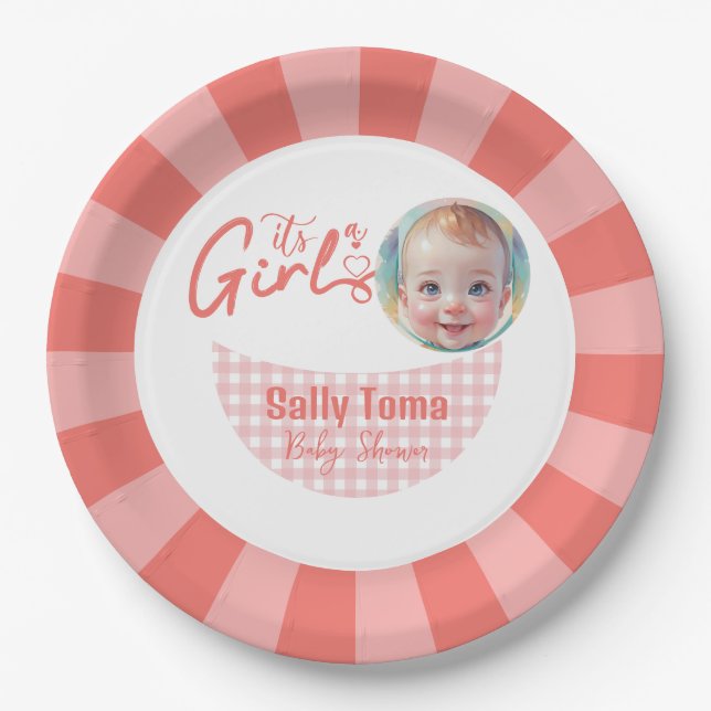 Papierplatte Pappteller (Vorderseite)