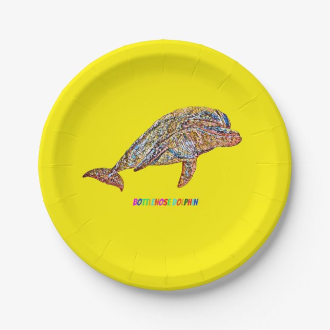 Papierplatte Pappteller (Vorderseite)