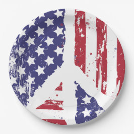 Papierplatte Pappteller