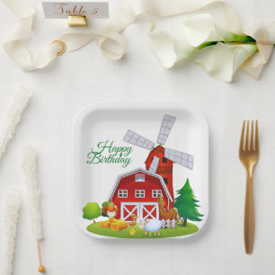 Papierplatte Pappteller