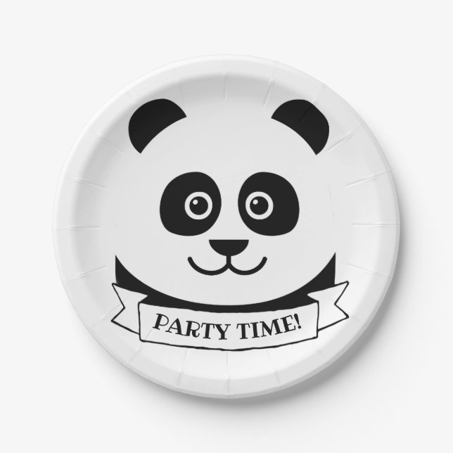 Papierplatte Pappteller (Vorderseite)