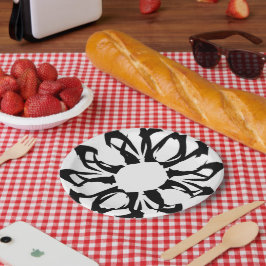 Papierplatte Pappteller