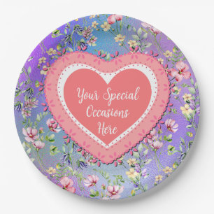 Papierplatte Pappteller