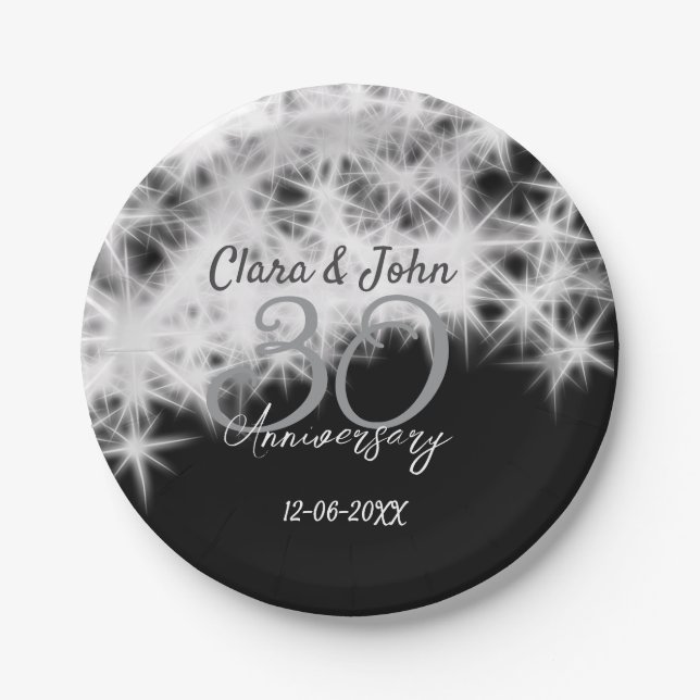 Papierplatte Pappteller (Vorderseite)