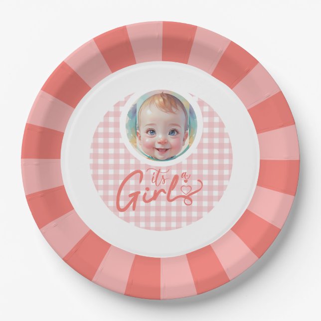 Papierplatte Pappteller (Vorderseite)