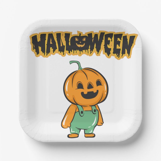 Papierplatte Pappteller (Vorderseite)