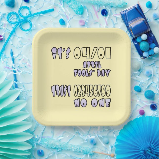 Papierplatte Pappteller (Party)