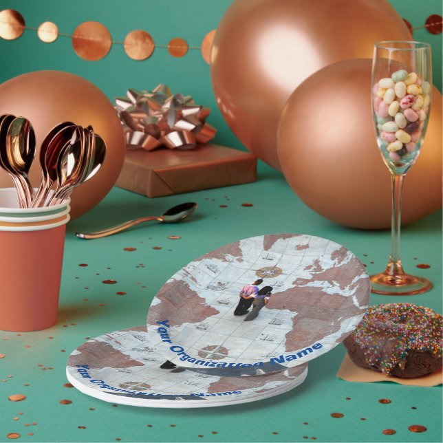 Papierplatte Pappteller (Multi)