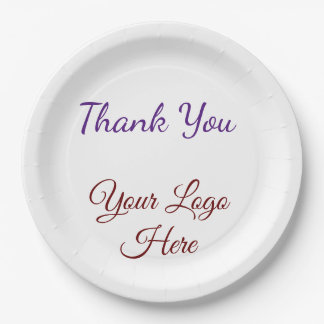 Papierplatte Pappteller