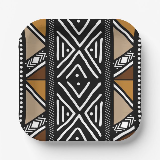 Papierplatte Pappteller (Vorderseite)