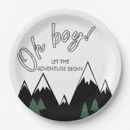 Papierplatte Pappteller