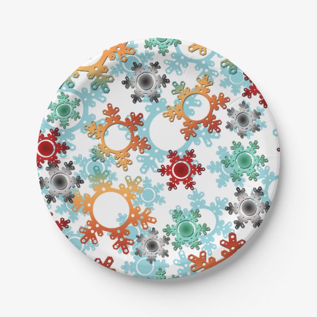 Papierplatte Pappteller (Vorderseite)