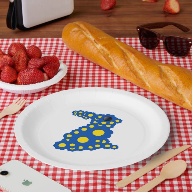 Papierplatte Pappteller (Picknick)