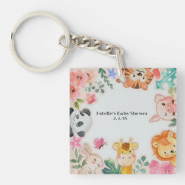 Papierplatte Schlüsselanhänger