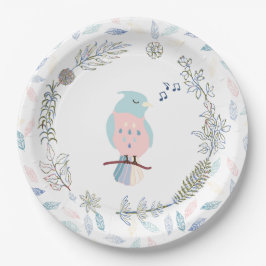 PAPIERPLATTE: SINGBIRD PAPPTELLER