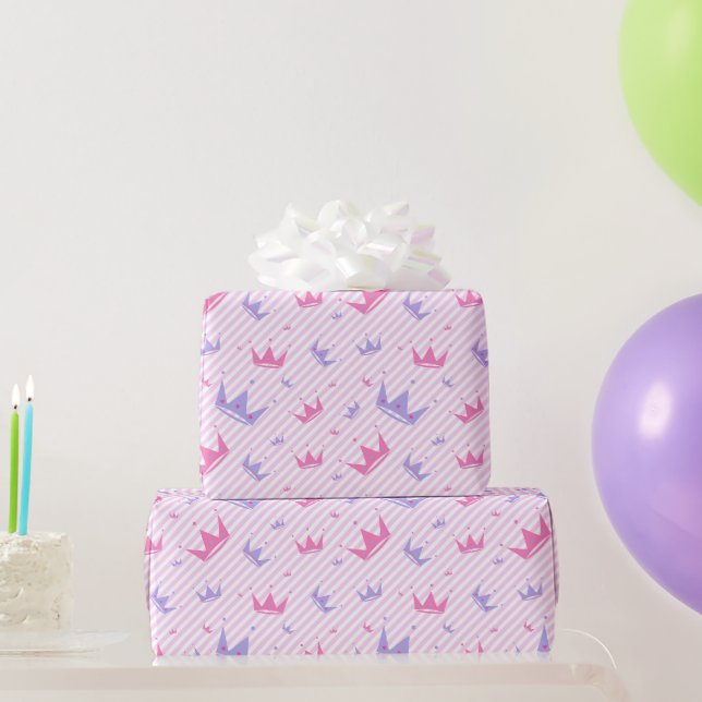 Papierrolle für das Crown Wrapping von Princess Geschenkpapier (Partygeschenke)