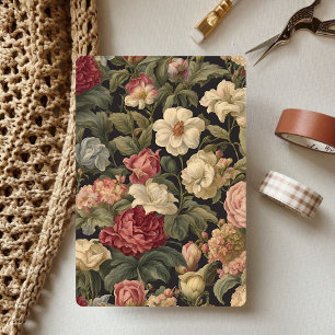 Papiers à gratte-ciel vintage floral victorien