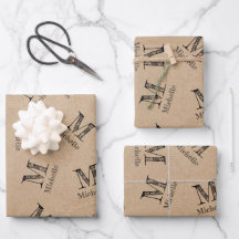 Papierschaukpapier für rustikale Kraft