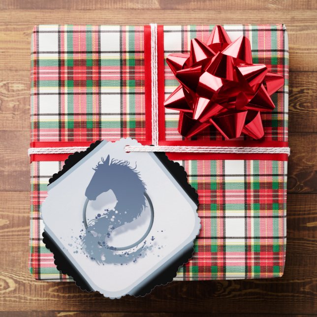 Papierschmuckstil: Scallope, Papier: Superfine Ornament Karte (Insitu (Geschenk))
