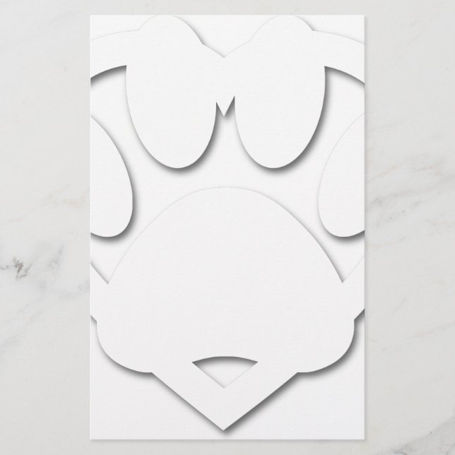 Papierschnitt Dose und Herzform (Vorderseite)