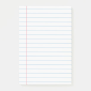 Papierseite Post-it Klebezettel