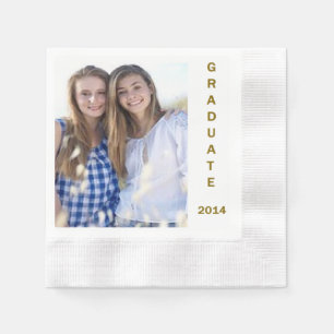 Papierservietten für Abschluss-Party