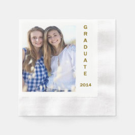 Papierservietten für Graduierungsparty