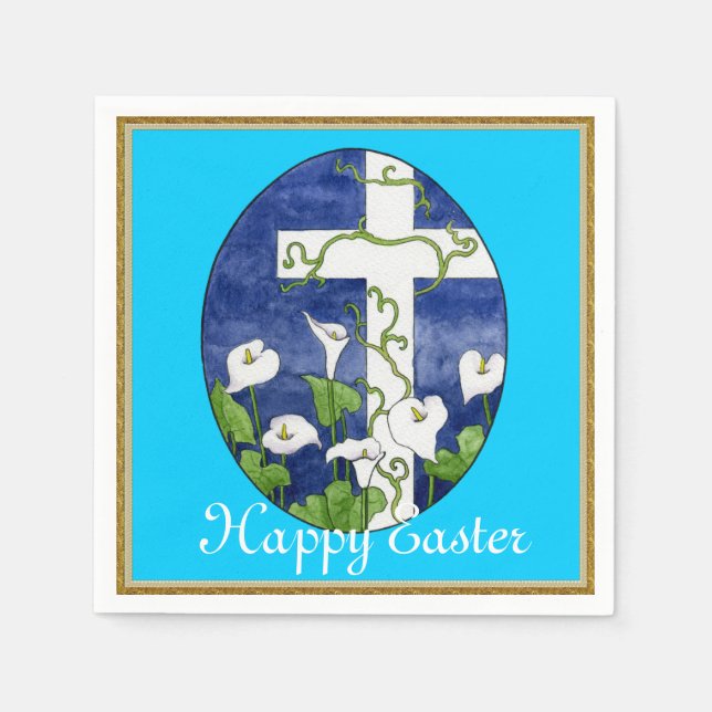 Papierservietten für Osterkreuzfahrten (Vorderseite)