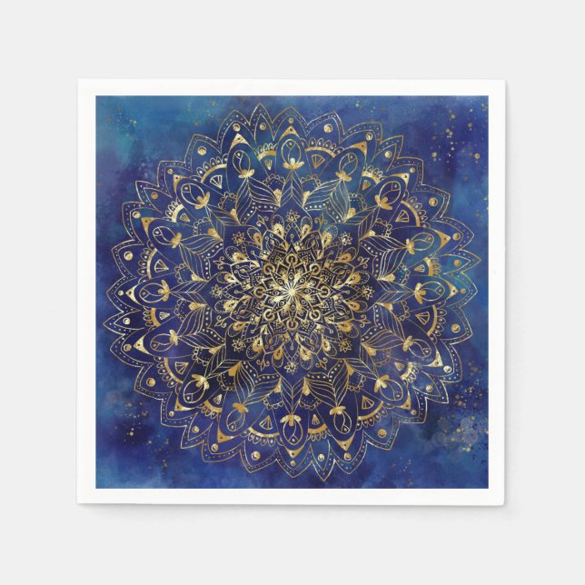 Papierservietten Mandala Design (Vorderseite)