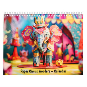 Papiersirkus-Wunder – Kalender