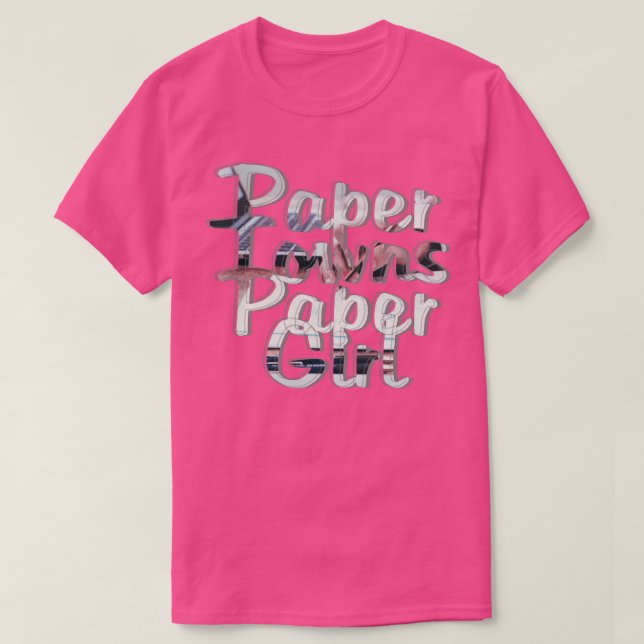 Papierstädter Papiermädchen T-Shirt (Design vorne)