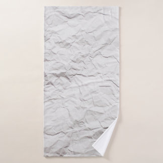 Papierstruktur Badehandtuch