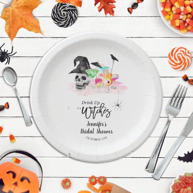 Papiertafel für das Brautparty trinken Pappteller (Von Creator hochgeladen)