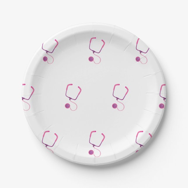 Papiertafel für Krankenhausaufenthalte Party Pappteller (Vorderseite)