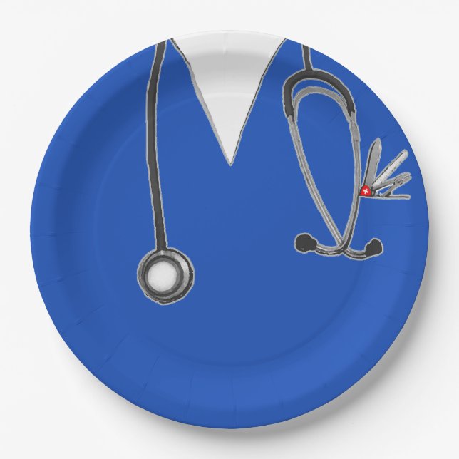 Papiertafel für Krankenversicherer Pappteller (Vorderseite)