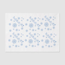 Papiertafel - Weihnachtsmann, Schlitten, Schneeflo