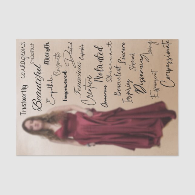 Papiertaschentuch Seidenpapier (Vorderseite)