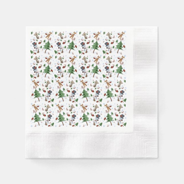 Papiertaschentuch Serviette (Vorderseite)