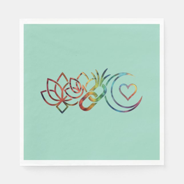 Papiertaschentuch Serviette (Vorderseite)