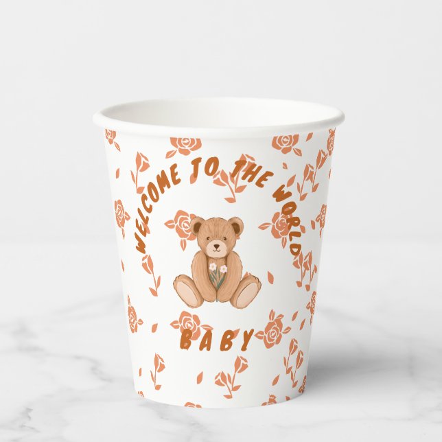 Papiertasse Pappbecher (Vorderseite)