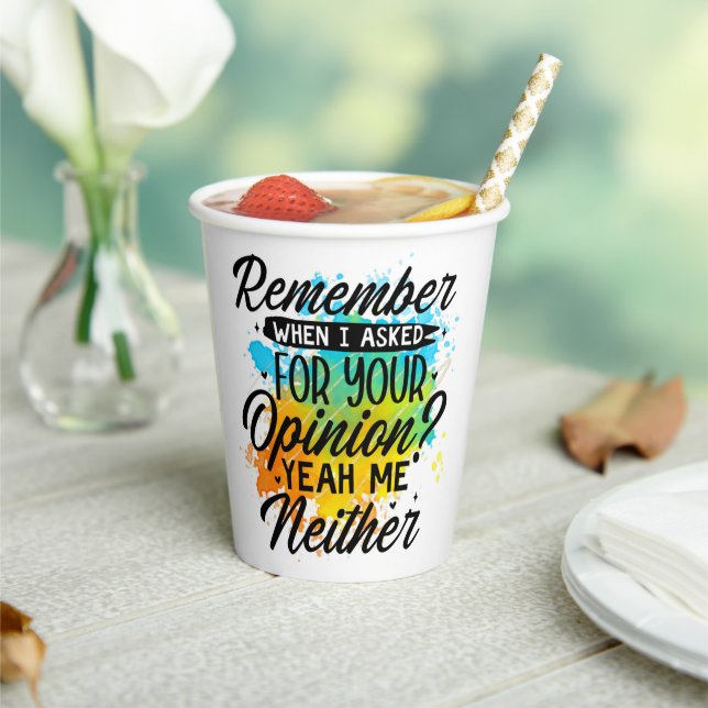 Papiertasse Pappbecher (In Situ)