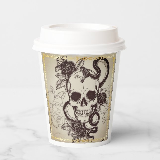 Papiertasse Pappbecher (Vorderseite)