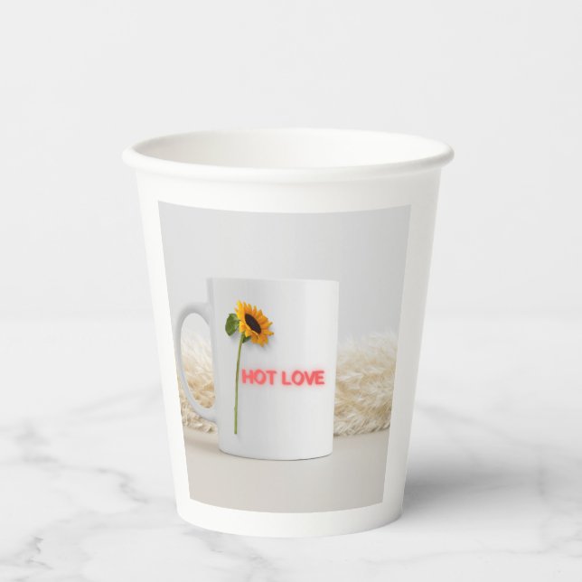 Papiertasse Pappbecher (Vorderseite)