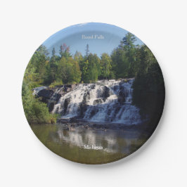 Papierteller für den Fall von Bond