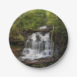 Papierteller Wagner Falls
