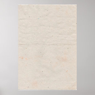 Papiertexturpapier Poster
