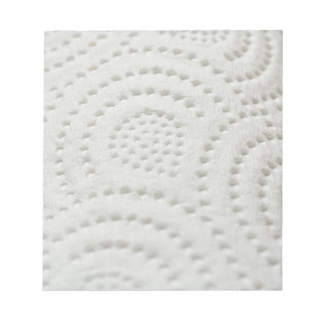 Papiertuch Notizblock (Vorderseite)